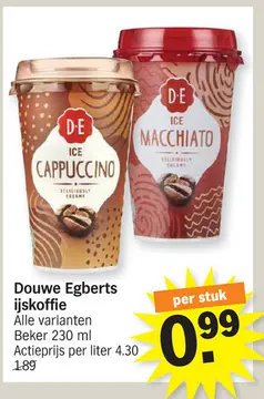 Aanbieding: Douwe Egberts ijskoffie