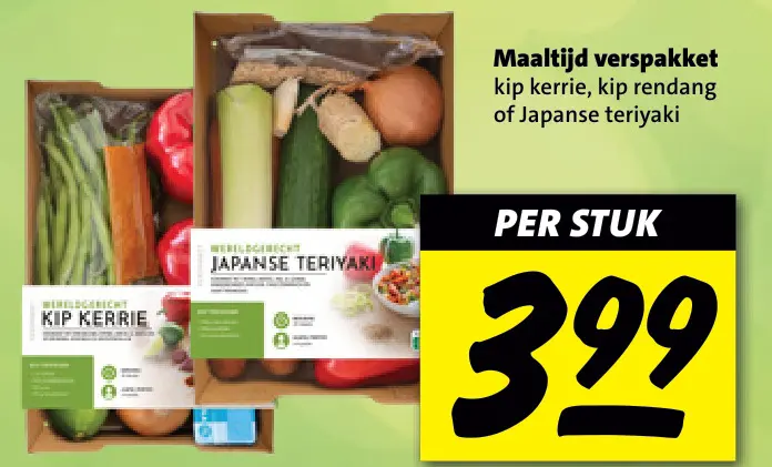 Aanbieding: Maaltijd verspakket