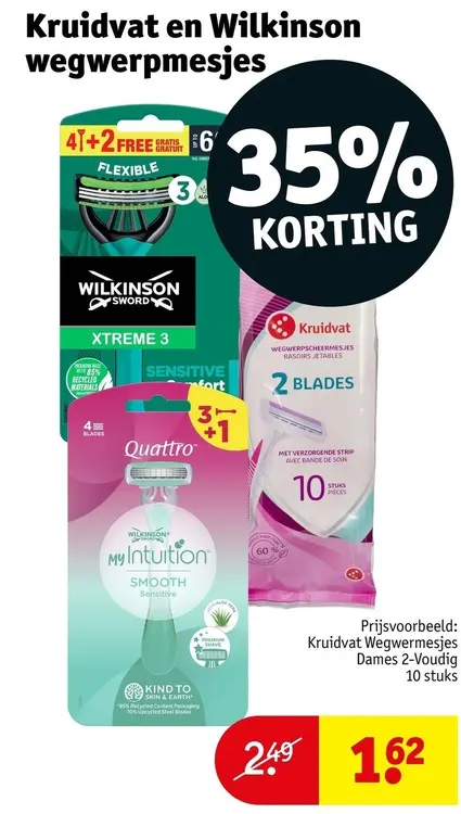Aanbieding: Wegwerpmesjes