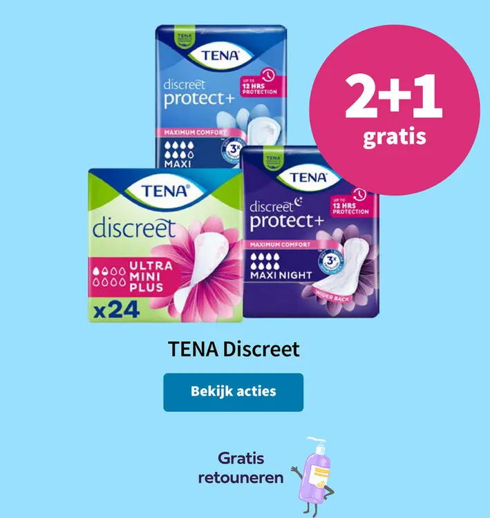 Promotie: TENA Discreet