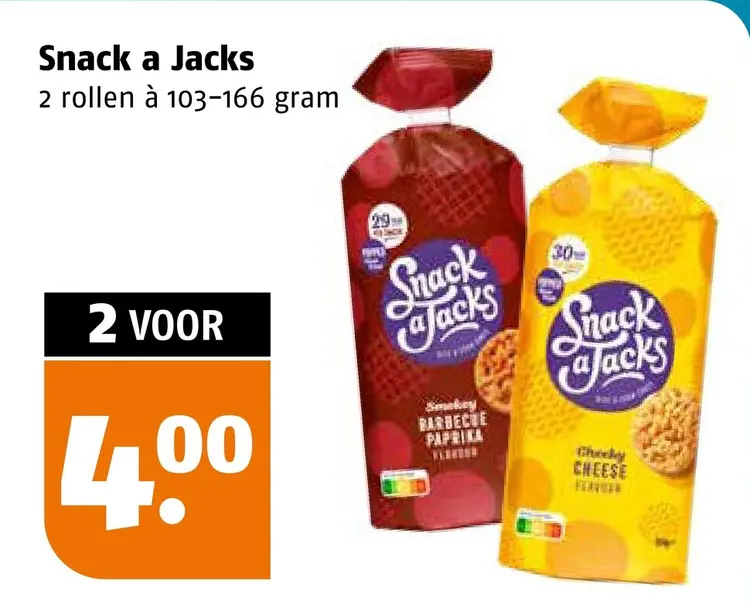 Aanbieding: Snack a Jacks