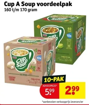 Aanbieding: Cup A Soup voordeelpak