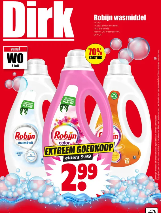 Aanbieding: Robijn wasmiddel
