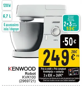 Aanbieding: Robot KVK100