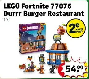 Aanbieding: LEGO Fortnite 77076 Durrr Burger Restaurant