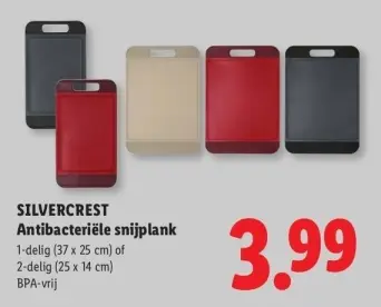 Aanbieding: Antibacteriële snijplank