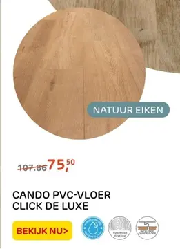 Aanbieding: CANDO PVC-VLOER CLICK DE LUXE