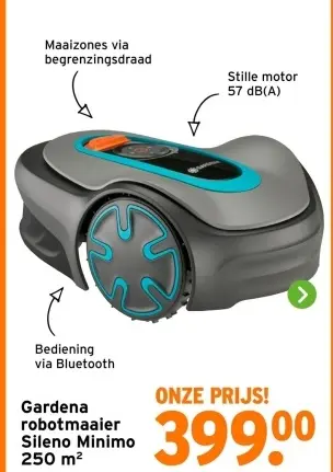 Aanbieding: robotmaaier Sileno Minimo