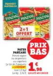 Offre: Pates PANZANI