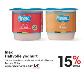 Aanbieding: Inex Halfvolle yoghurt