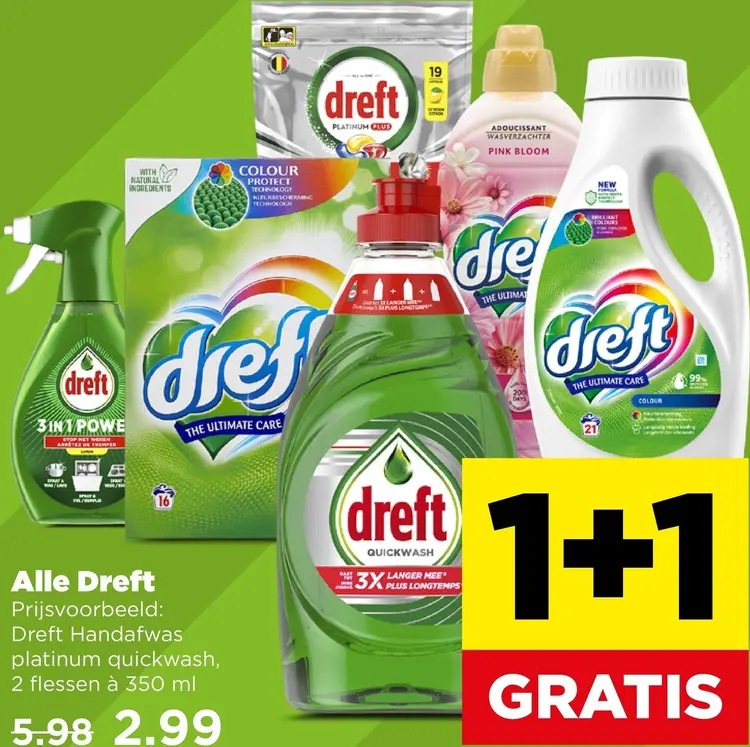 Aanbieding: Handafwas platinum quickwash