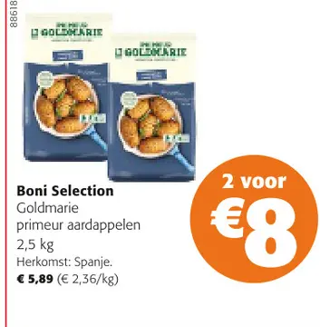 Aanbieding: Boni Selection Goldmarie primeur aardappelen