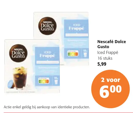 Promotie: Iced Frappé