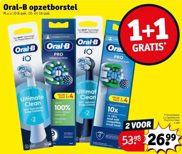 Promotie: Oral-B opzetborstel