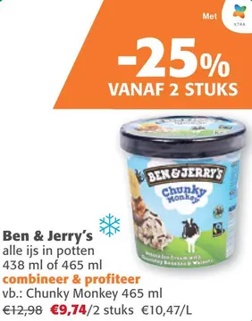 Aanbieding: Ben & Jerry's