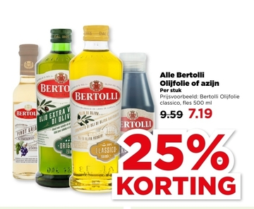 Aanbieding: Bertolli Olijfolie of azijn