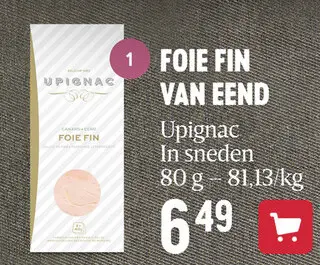 Promotie: Foie fin van eend