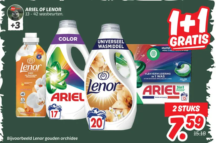 Aanbieding: Ariel of Lenor