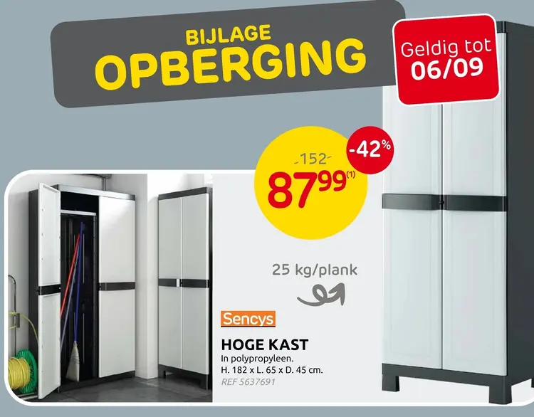 Promotie: Hoge kast