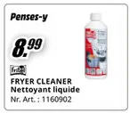 Offre: Fryer cleaner