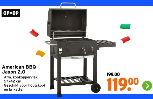 Aanbieding: American BBQ Jaxon 2.0