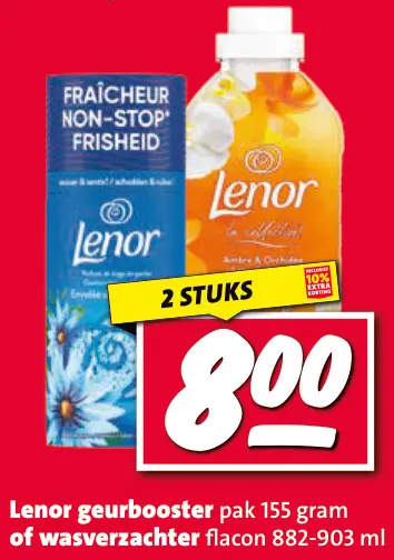 Aanbieding: Geurbooster of wasverzachter