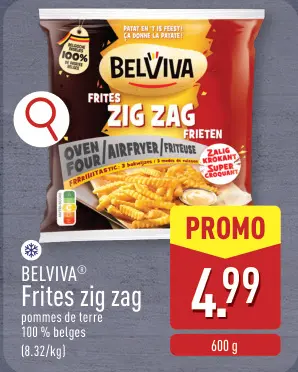Offre: Frites zig zag
