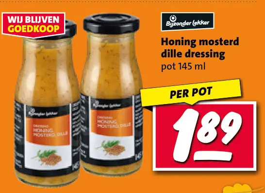 Aanbieding: Honing mosterd dille dressing