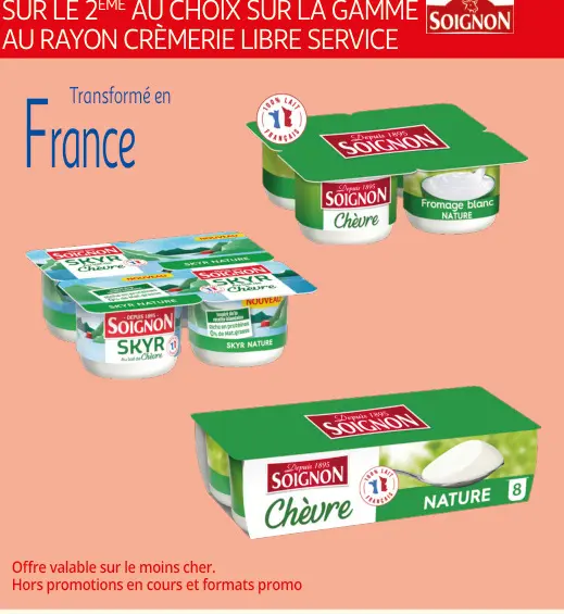 Promotie: Soignon Chèvre / Skyr