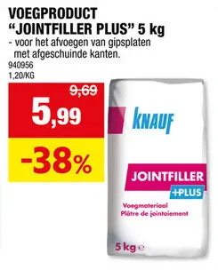 Promotie: Jointfiller plus