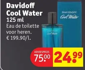 Promotie: Cool Water