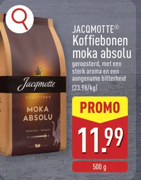 Promotie: Koffiebonen moka absolu