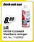 Promotie: Fryer cleaner