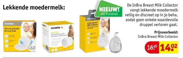 Aanbieding: InBra Breast Milk Collector