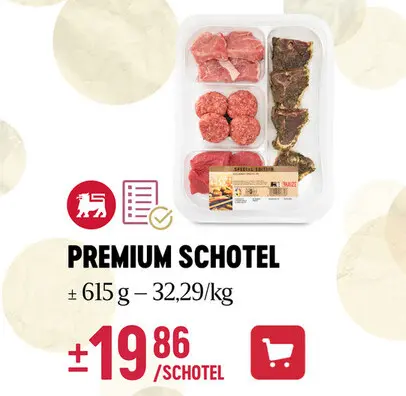 Promotie: Premium schotel