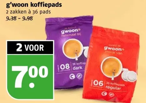 Aanbieding: Koffiepads