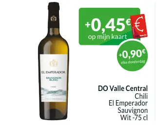 Promotie: El Emperador Sauvignon