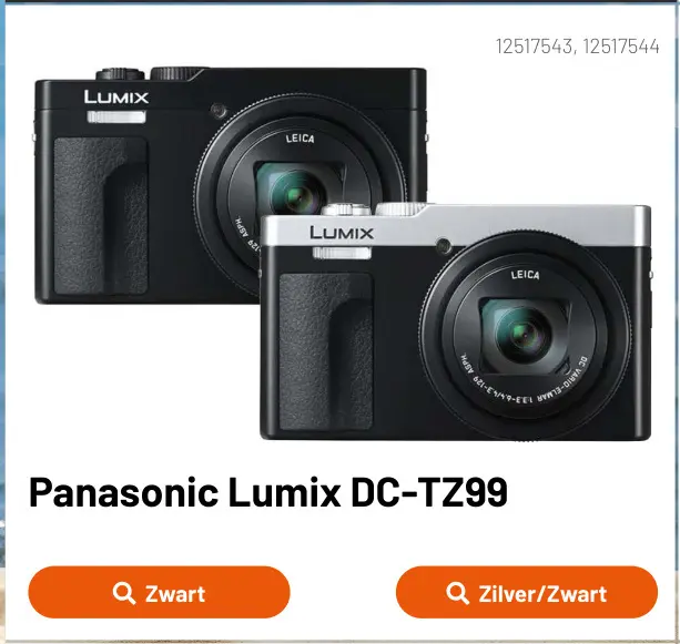 Promotie: Lumix DC-TZ99