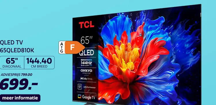 Aanbieding: TCL 65QLED810K