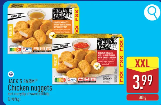 Promotie: Chicken nuggets
