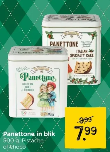 Aanbieding: Panettone in blik
