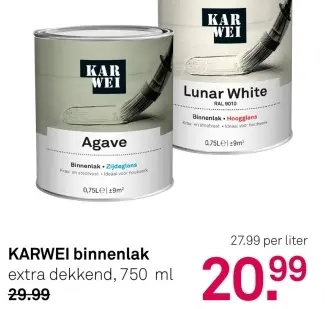 Aanbieding: Binnenlak