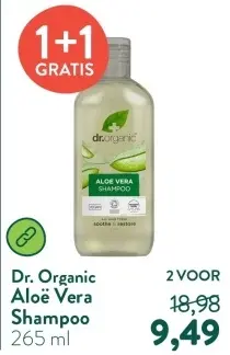 Aanbieding: Dr. Organic Aloë Vera Shampoo