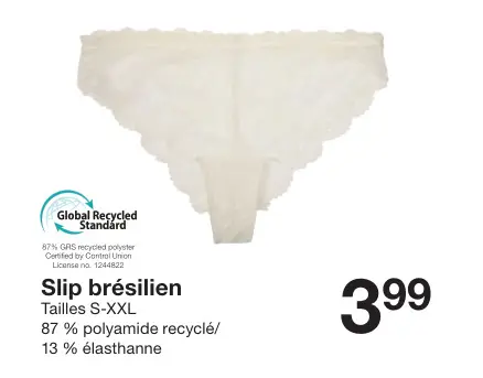 Offre: Slip brésilien