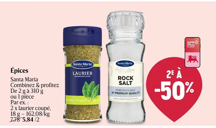 Offre: Épices