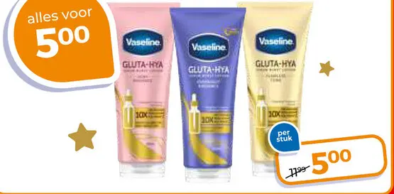 Aanbieding: Vaseline GLUTA-HYA