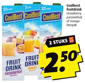 Aanbieding: CoolBest fruitdrink