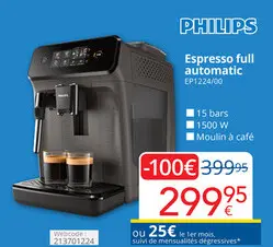 Offre: Espresso full automatic
