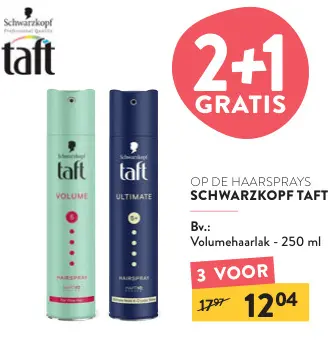 Promotie: Haarsprays