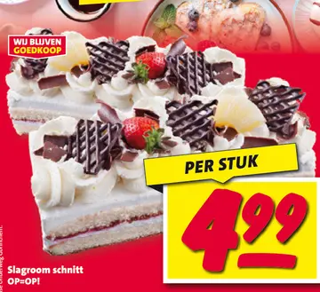 Aanbieding: Slagroom schnitt